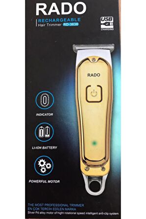 Rado Kuru Çok Amaçlı Tıraş Makinesi Altın