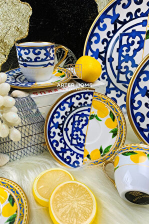 Limon Serisi 2'li Fincan Takımı