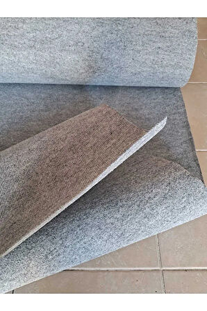 RENGİ GRİ HALIFLEKS 2 X 8 METRE RİP HALIFLEKX FUAR HALISI RİP HALI