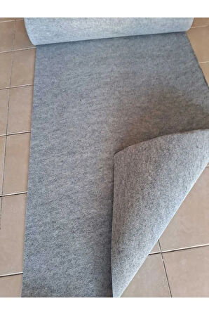 RENGİ GRİ HALIFLEKS 2 X 8 METRE RİP HALIFLEKX FUAR HALISI RİP HALI