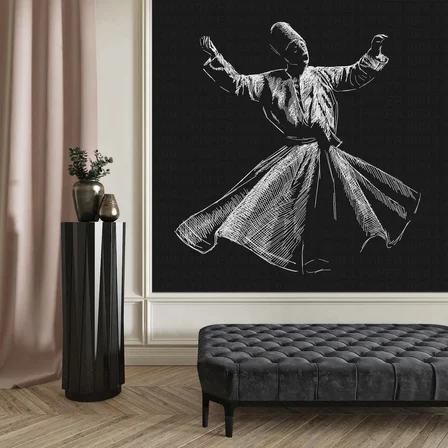 Semazen poster duvar kağıdı