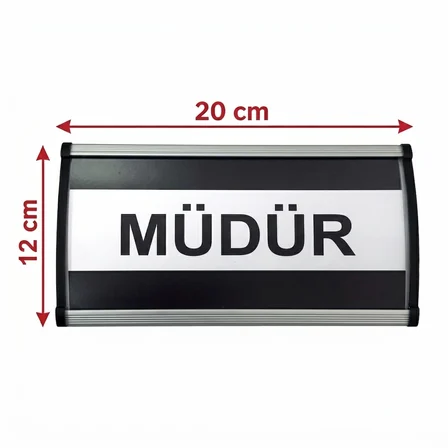 Kapı İsimliği 12x20cm 10lu Paket