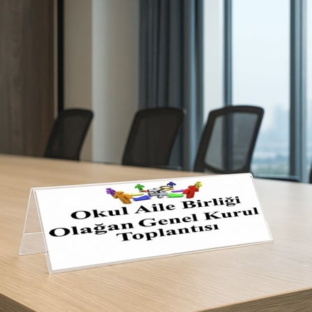 A Tipi Yatay Pleksi Föylük 30x10cm 5li Paket