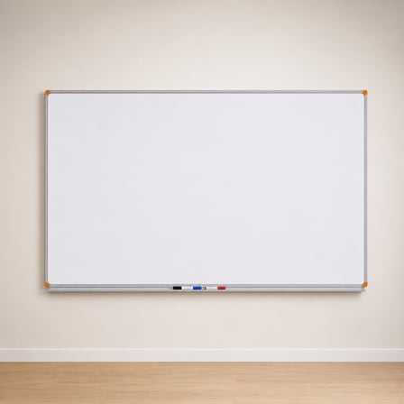 Emaye Yüzey Beyaz Yazı Tahtası 120x180cm