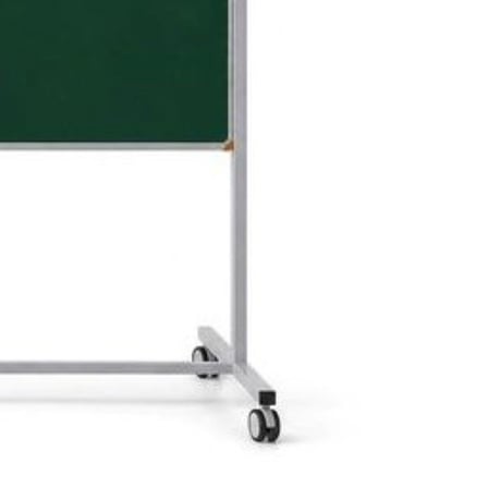Emaye Yüzey Mobil Yazı Tahtası 120x140cm Yeşil