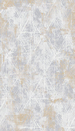 Artemis Halı Artex 02509A Gri Gold Modern Eskitme Halı