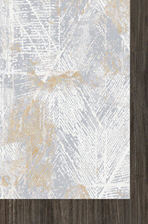 Artemis Halı Artex 02509A Gri Gold Modern Eskitme Halı