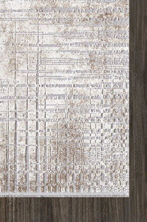 Artemis Halı Artex 05854B Gri Kahve Modern Eskitme Halı