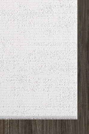 Artemis Halı Artex 05855A Krem Gri Modern Saçaklı Halı