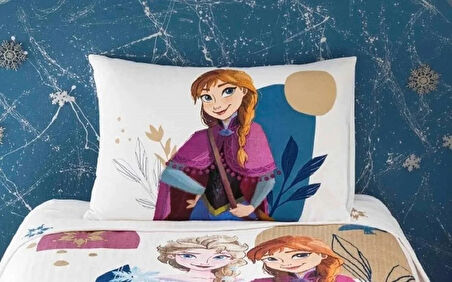 Taç Frozen Yastık Kılıfı 50x70 Cm. Ranforce ARTHOME000015