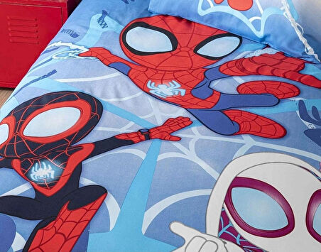 Taç Spiderman Nevresim DH Spidey and Friends