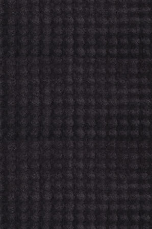 Bubble Oval Yumuşak Peluş Kaymaz Salon Oturma Odası Balkon Halısı Yolluk Antrasit