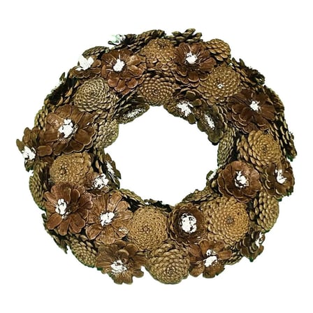 KAPI SÜSÜ DOĞAL ÇAM KOZALAK ÇELENK - EL YAPIMI HANDMADE YILBAŞI YENİ YIL PARTİ EĞLENCE DUVAR DEKO