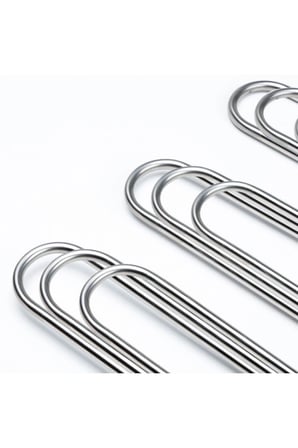 6 Adet Metal Pantolon Eşarp Askısı 5 Katlı 6 Adet Askı