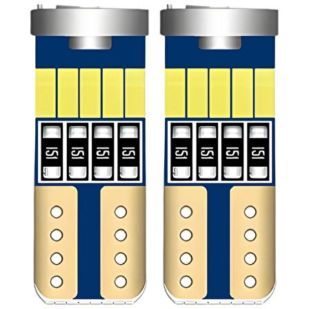 T10 W5W 15 Ledli Park Plaka Tavan Bagaj Aydınlatma Ledi