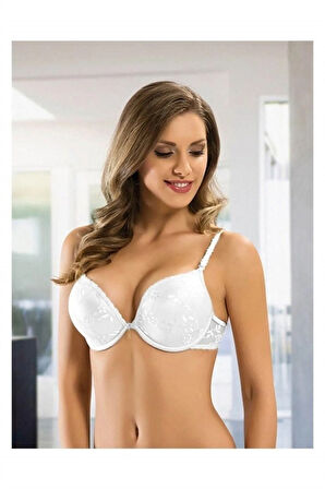 Kadın Ekru Loanna Dantel Sütyen