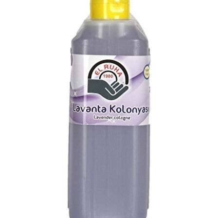 El Ruha Lavanta Kolonyası 60° Çanta (Bidon) 900ML