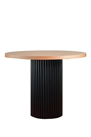 Arya Yuvarlak Ahşap Bohem Masa 130x130