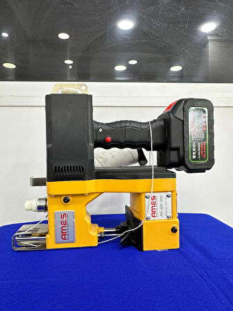 Ames Çuval Ağzı Dikiş Makinası Şarjlı 3 iplikli AS-GK-900 (2600MA)