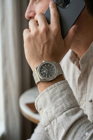 Beverly Hills Polo Club Gümüş Sekizgen Kasa Erkek Kol Saati | 39 mm Çelik Kasa, Gümüş Çelik Kordon