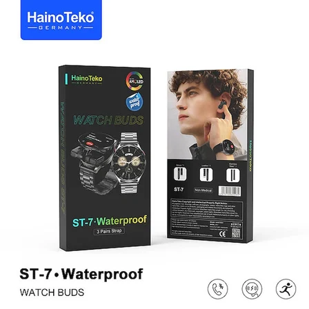 Haino Teko Germany ST-7 Su Geçirmez Kulaklıklı Akıllı Saat 