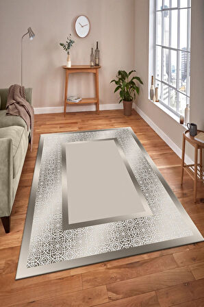 GOLD Modern Çerçeve Desen Halı B1327