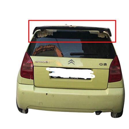 CİTROEN C2 KÜÇÜK DTM SPOİLER (( BOYASIZ - ASTARLI ))