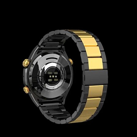 SK 4 PRO GOLD  SİYAH ŞIK TASARIM AMOLED EKRAN 49 MM AKILLI SAAT