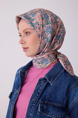 Belli 2026 Yaz Tivil İpek Eşarp 4314-81