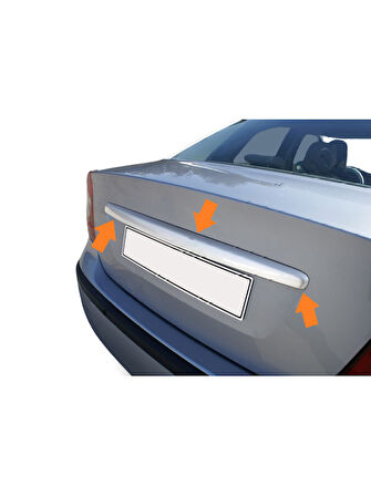 Bagaj Çıtası Krom Focus-2 SD 2005-2011 Arası Modeller İçin