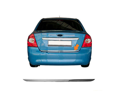 Bagaj Alt Çıta Krom Focus-2 SD 2005-2011 Arası Modeller İçin