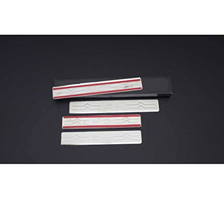 Kapı Eşiği Krom 4 Parça C4 HB 5D 2010-2020 Arası Modeller İçin