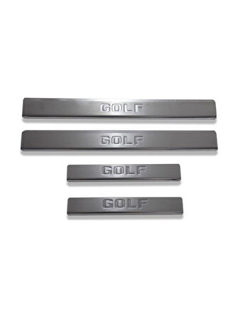 Kapı Eşiği Krom 4 Parça Golf-6 SW 2010-2013 Arası Modeller İçin