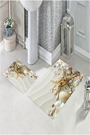 Vizon  Kaymaz Taban Deniz Tema Banyo Paspas  BP-2