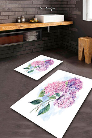 Beyaz Pvc Deri Kaymaz Taban Modern Banyo Klozet Takımı Saçaksız BPS-1135