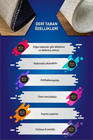 Multi Pvc Deri Kaymaz Taban Fügürlü Banyo Klozet Takımı Saçaksız BPS-1794