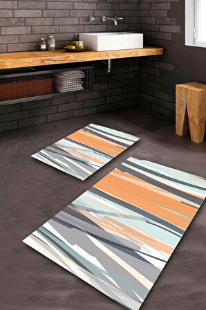 Multi Pvc Deri Kaymaz Taban Modern Banyo Klozet Takımı Saçaksız BPS-5775