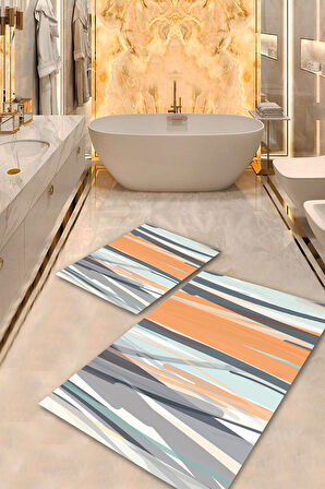 Multi Pvc Deri Kaymaz Taban Modern Banyo Klozet Takımı Saçaksız BPS-5775