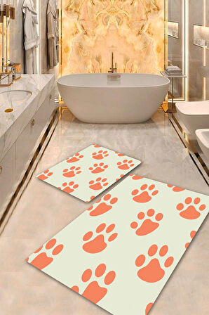 Multi Pvc Deri Kaymaz Taban Pati Banyo Klozet Takımı Saçaksız BPS-6116