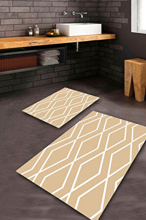 Vizon Pvc Deri Kaymaz Taban Modern Banyo Klozet Takımı BPS-6253