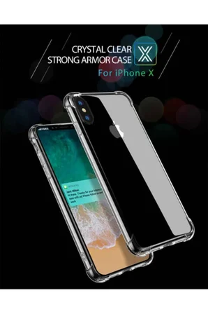Samsung Galaxy A50S Şeffaf Tank Silikon Kapak
