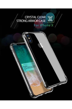 Samsung Galaxy A71 Şeffaf Tank Silikon Kapak