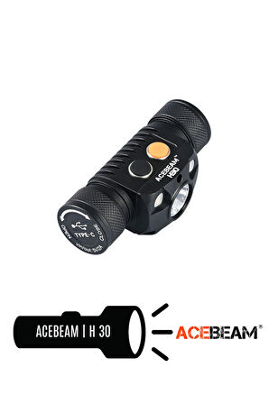 ACEBEAM H30 USB-C Şarj Edilebilir Kafa Lambası - Fener