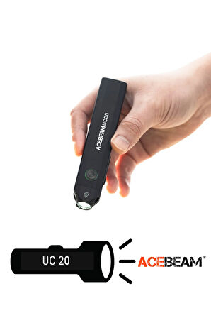 Acebeam Üç Işık Kaynağına Sahip UC20 Edc El Feneri
