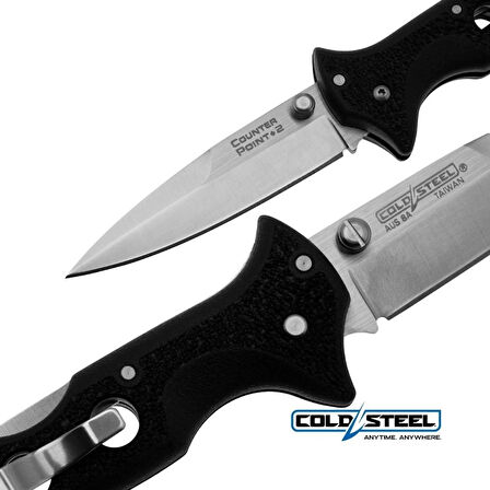 Cold Steel Counter Point 3″ Bıçak | Siyah