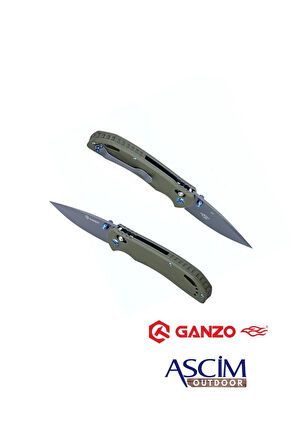 Ganzo Firebird F7533 Katlanır Bıçak | Haki