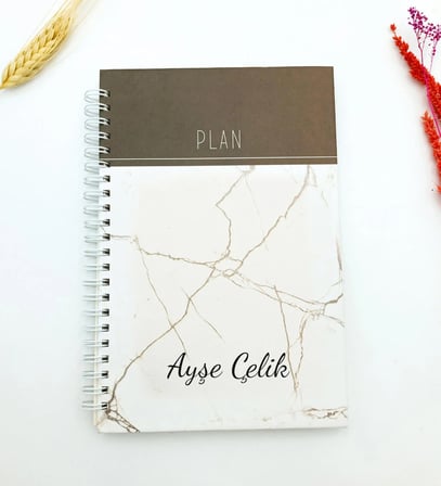 Beyaz Kupa & Bambu Tabaklı Fincan & Defter & Selamlique Mastik Kahve & Rebul Kolonya & Mum & Kahve Yanı Cam Su Bardağı & Kalem Hediye Seti