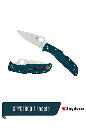 Spyderco Endela K390 Çakı | Mavi
