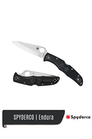 Spyderco Endura 4 FRN Çakı | Siyah