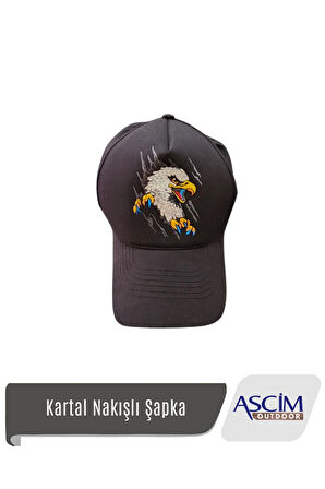  Ascim %100 Pamuk Beyzbol Unisex Şapka
